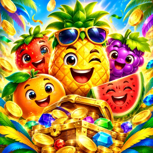 Frutas em grade no Fruit Party