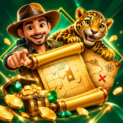 Calendário semanal com destaques de ofertas do cassino